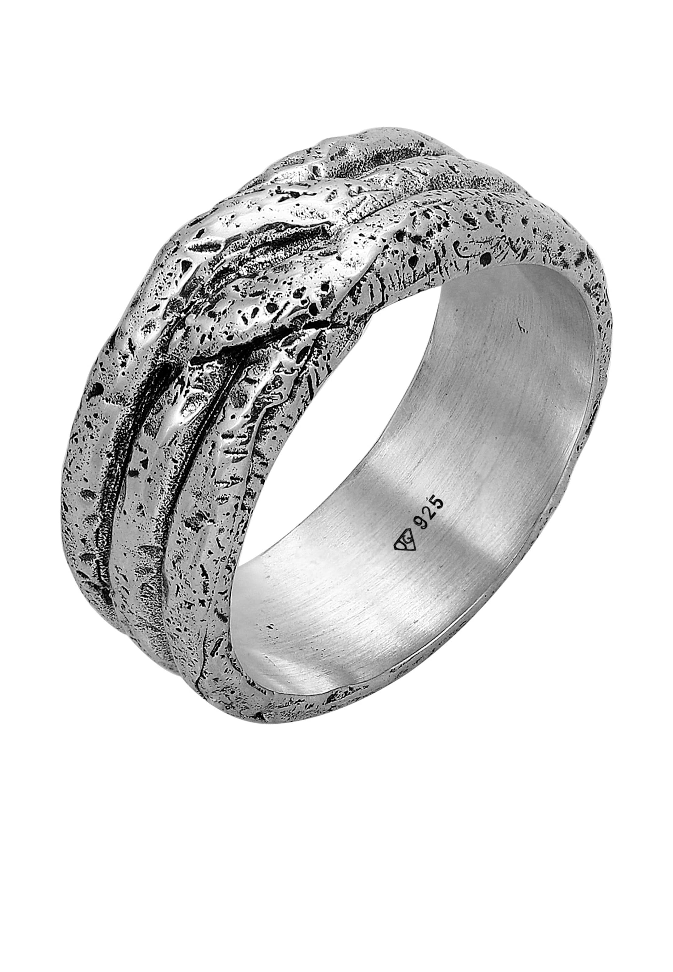 Haze&Glory Ring 'Intertwined' in Silver: front