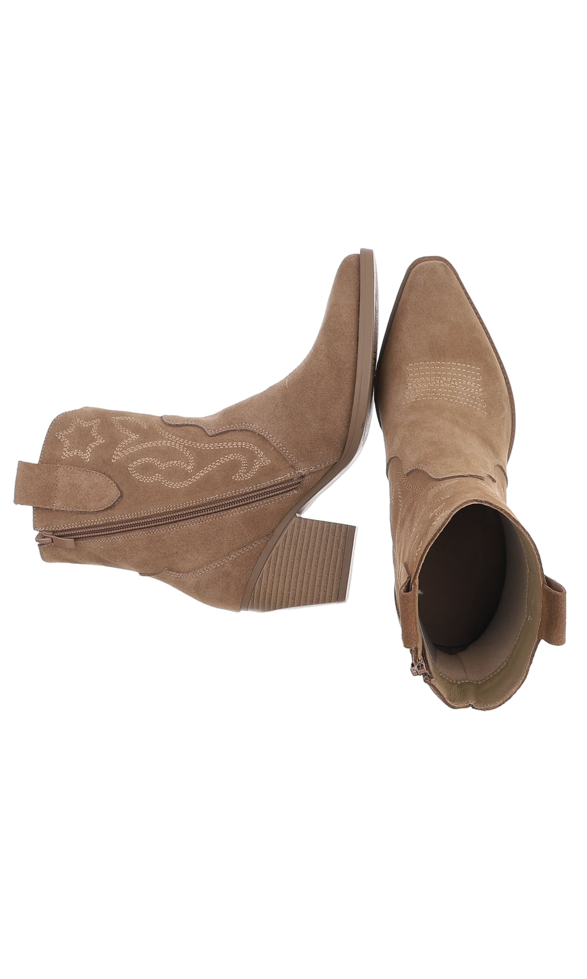Ital-Design Cowboystiefel in Beige