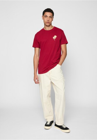 T-Shirt 'Wasted Youth' MT Men en rouge