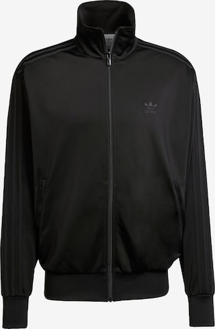 Veste de survêtement 'Adicolor Classics Firebird' ADIDAS ORIGINALS en noir : devant