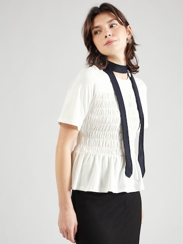 VERO MODA Shirt 'GUNVOR' in White: front