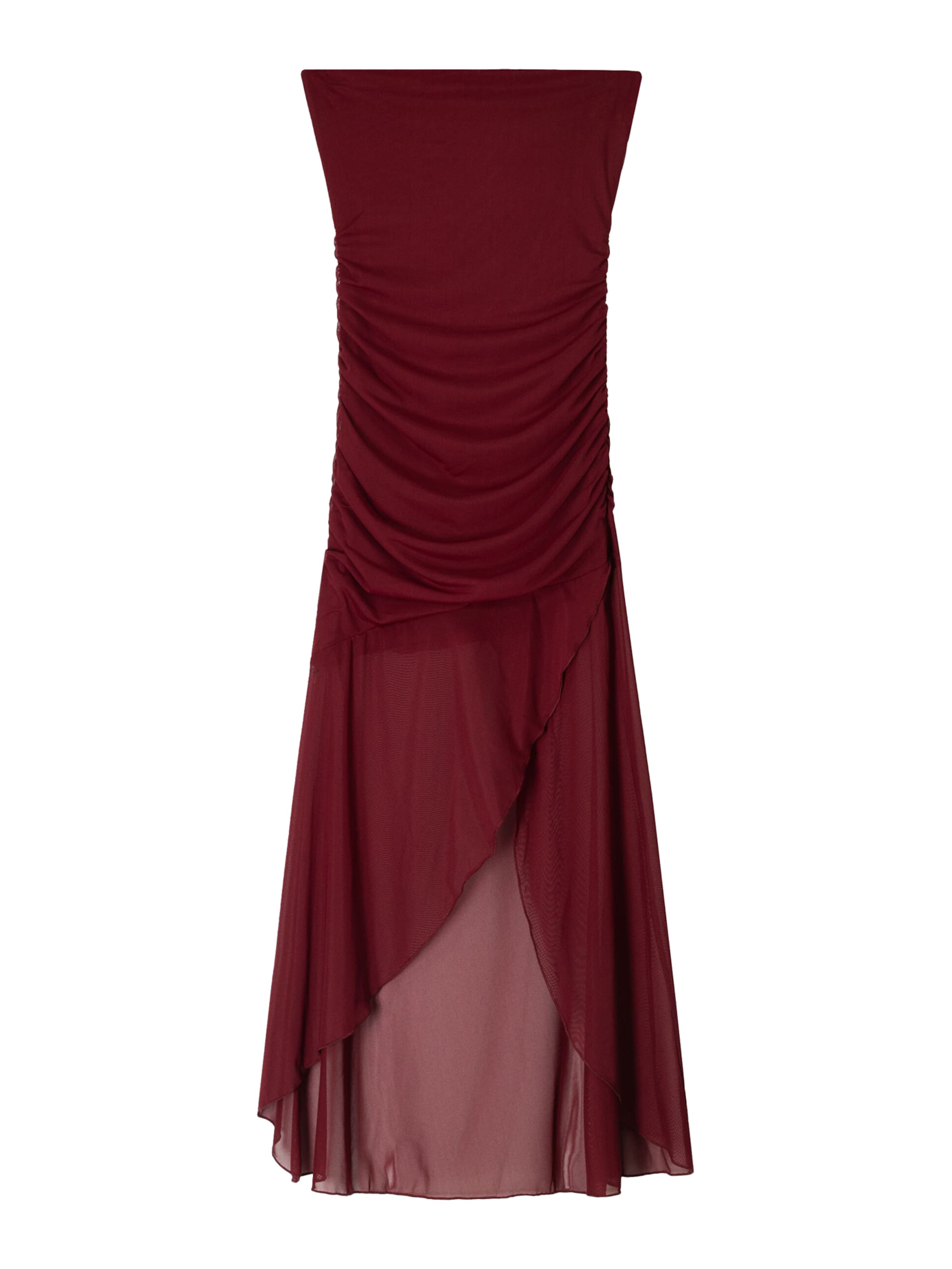 Bershka Šaty - Červená: predná strana