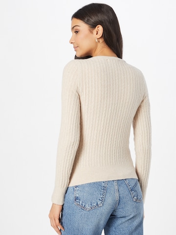 Abercrombie & Fitch Sweater in Beige