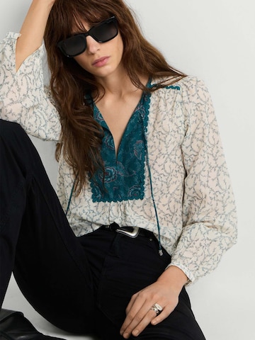 Pepe Jeans Bluse in Weiß: Vorderseite