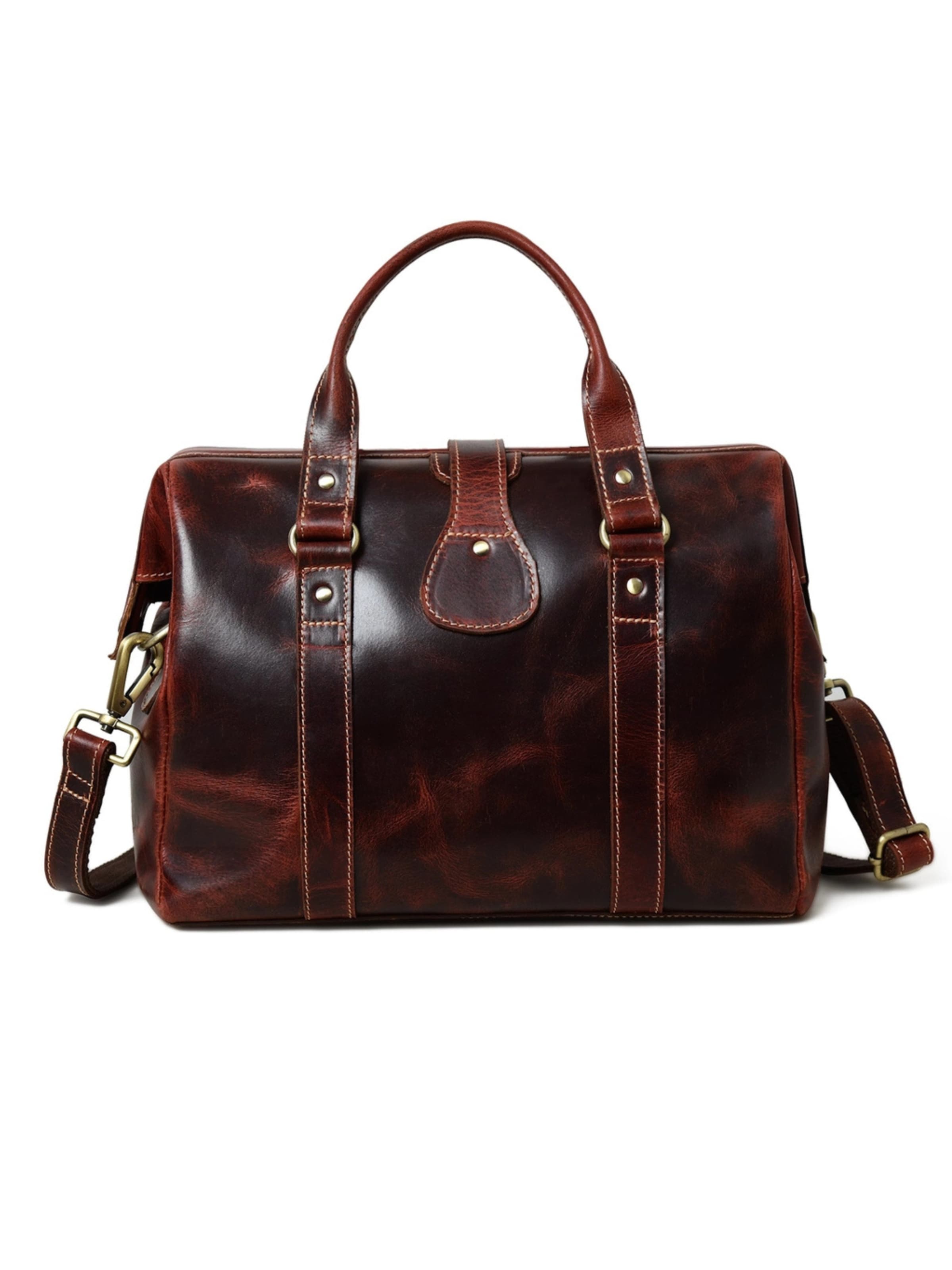 Ella Eisvogel Handbag in Brown
