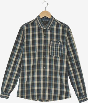 QS by s.Oliver Button Up Shirt in M in Blue: front