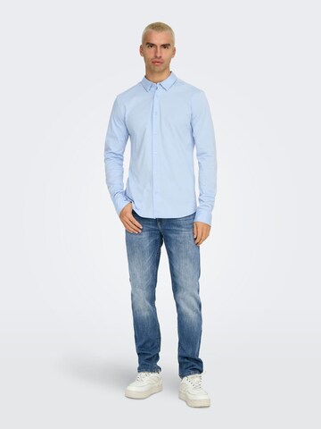 Only & Sons Baggy Jeans 'weft' in Blauw