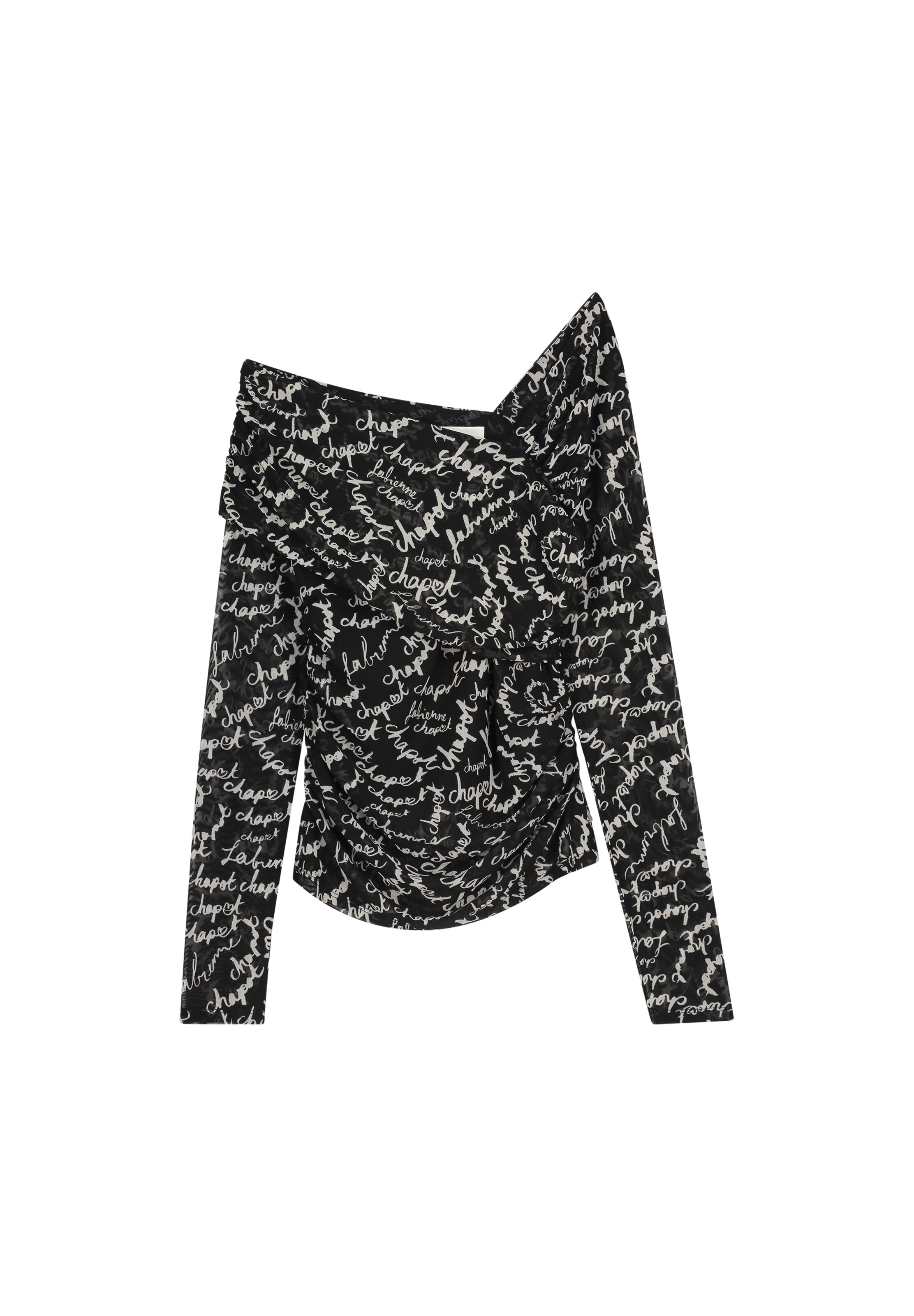 Fabienne Chapot Shirt in Schwarz: Vorderseite