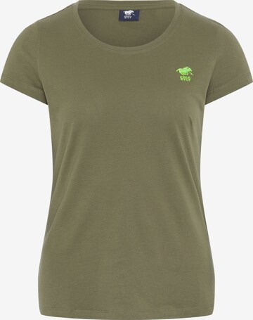 Polo Sylt Shirt in Green: front