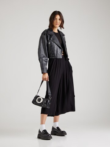 Mavi Wide leg Broek in Zwart