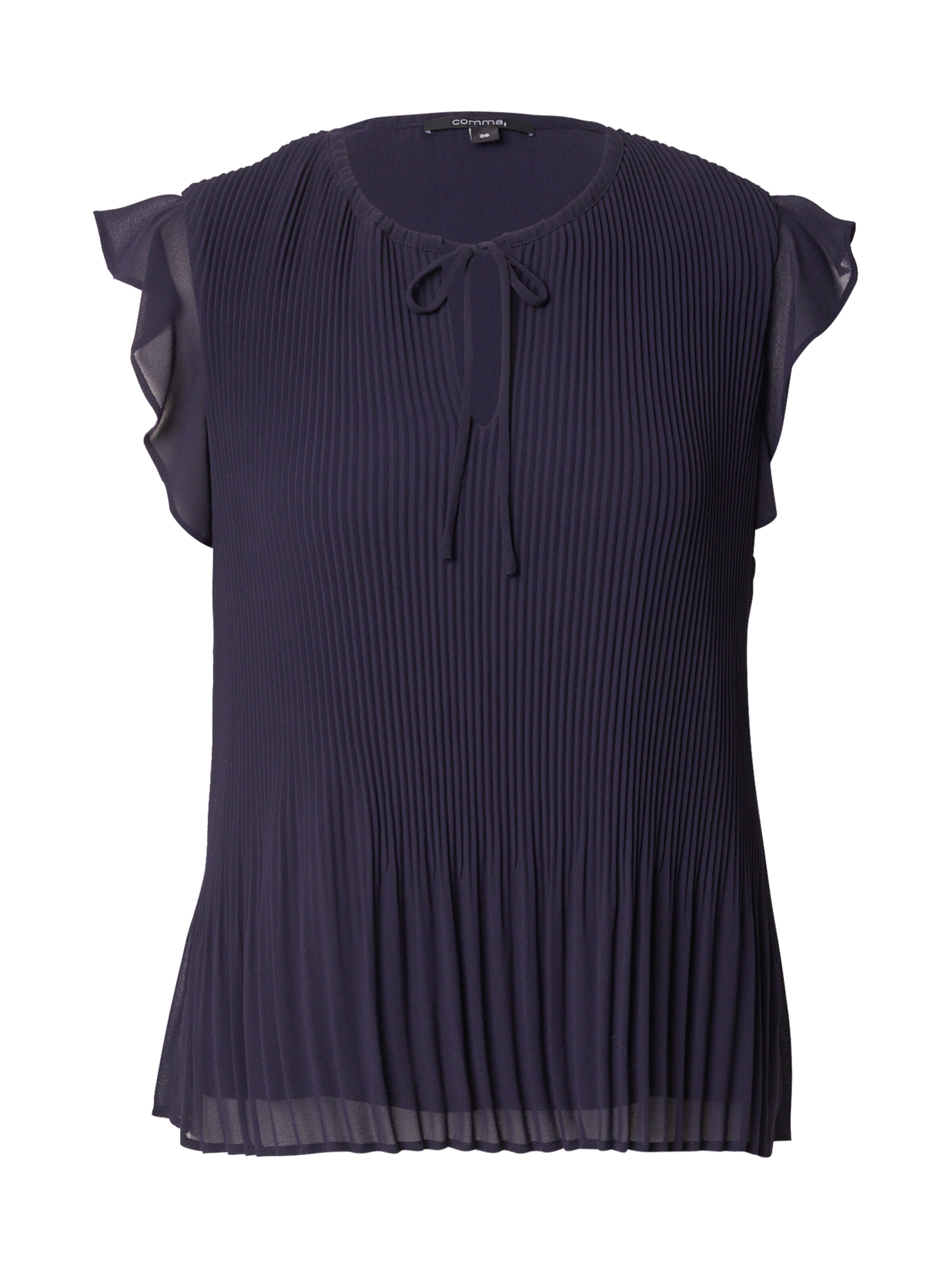 Chemisier COMMA en bleu : devant