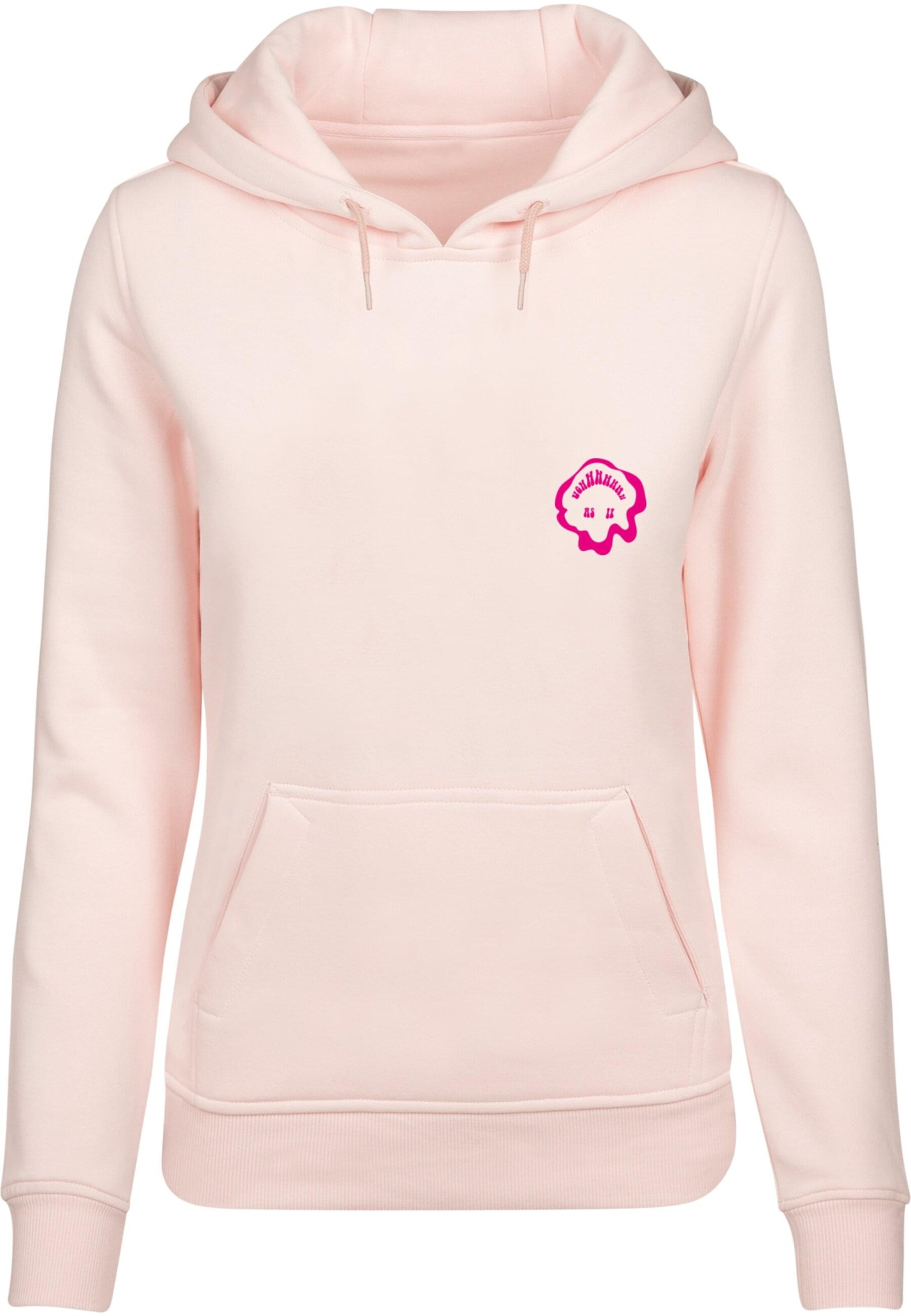 Mister Tee Sweatshirt 'Everything's Nice' i pink: forside