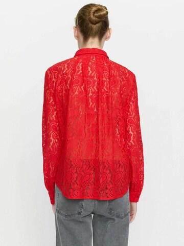 Camicia da donna 'Dion' di Soft Rebels in rosso