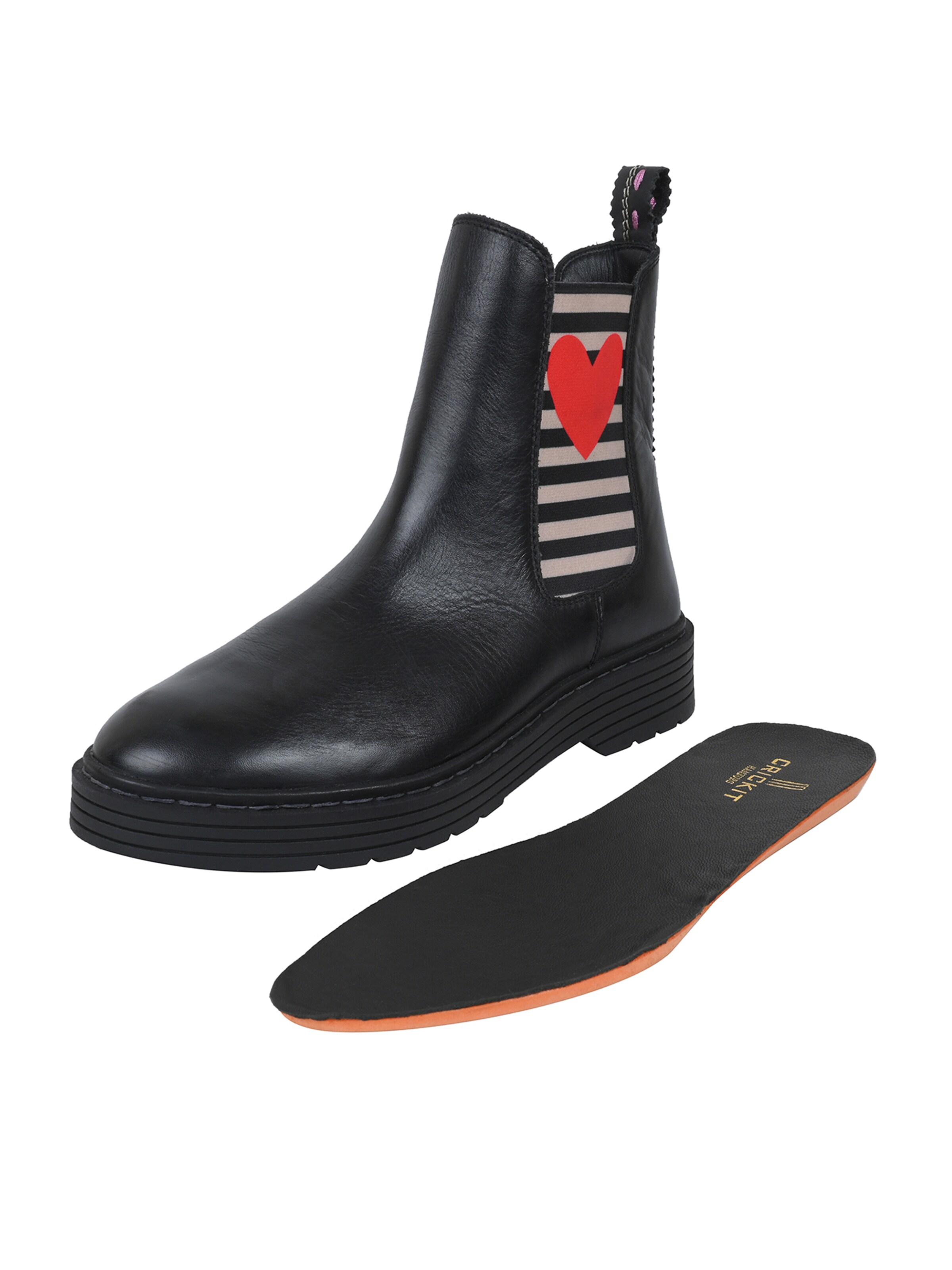 Crickit Chelsea boots ' SAMMY ' in Zwart