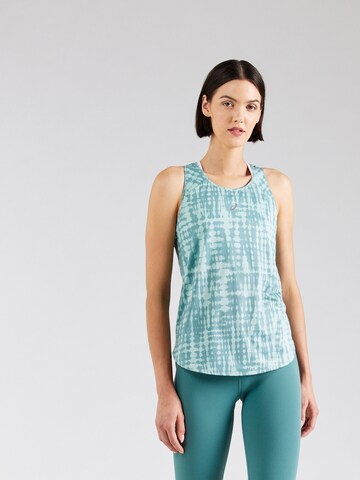 ASICS Performance Shirt 'ROAD ALL' in Green: front