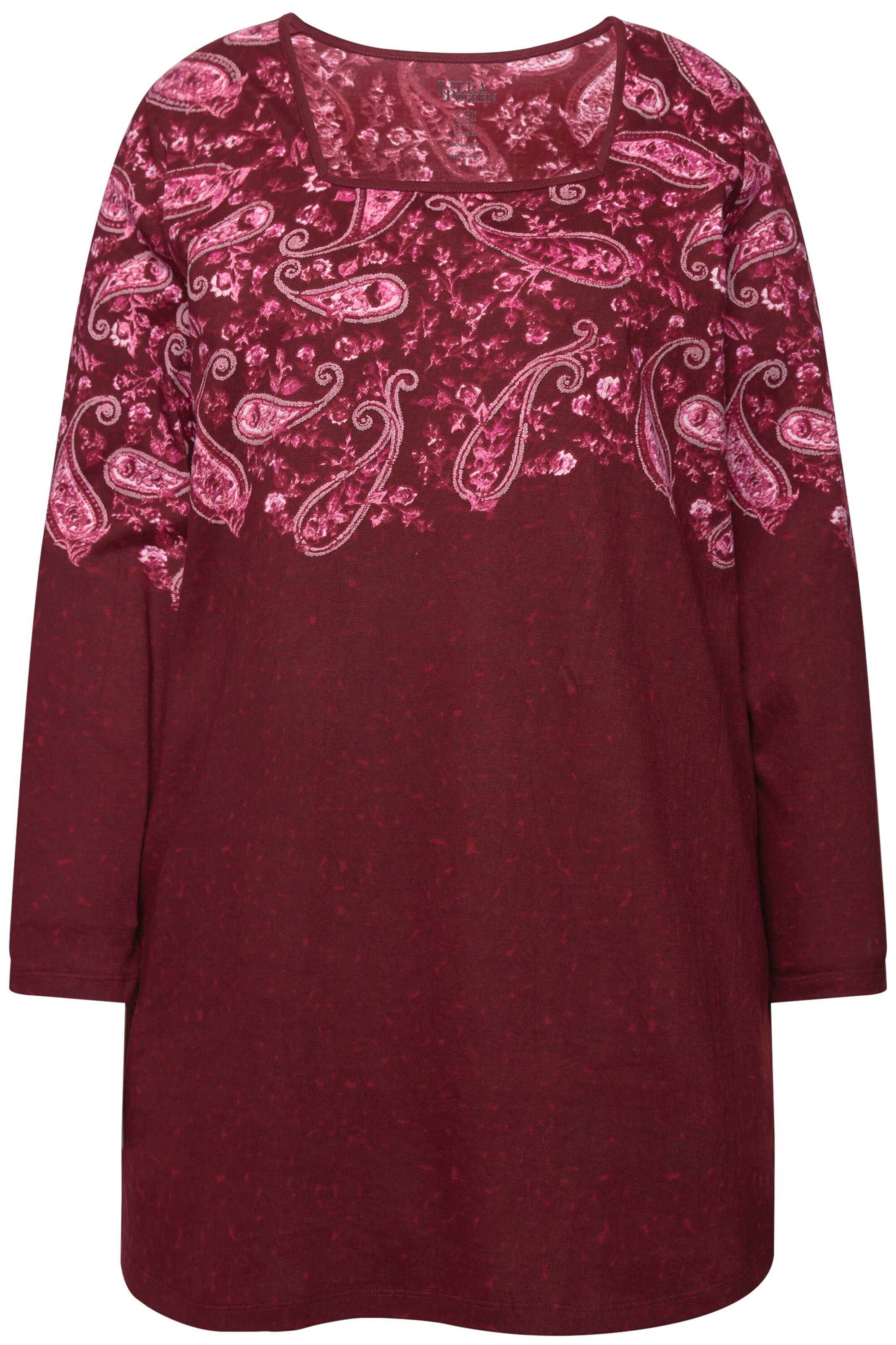 Ulla Popken Shirt in Roze: voorkant