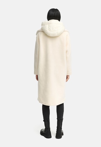 NAVAHOO Wintermantel in Wit