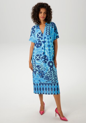 Aniston CASUAL Sommerkleid in Blau