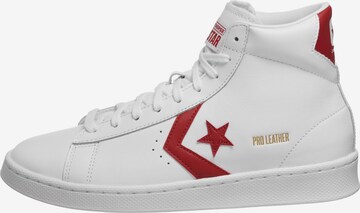 CONVERSE High-Top Sneakers in White: front