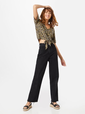 PIECES Blus 'Nya' i svart