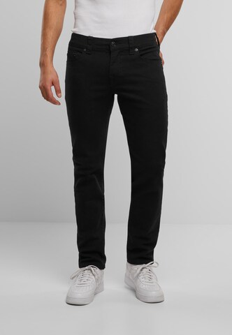 True Religion Regular Jeans 'Geno' in Black: front