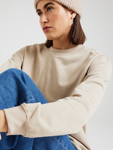 Monki Sweatshirt i beige