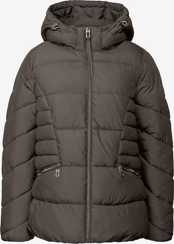 STREET ONE Winterjacke in Braun: Vorderseite