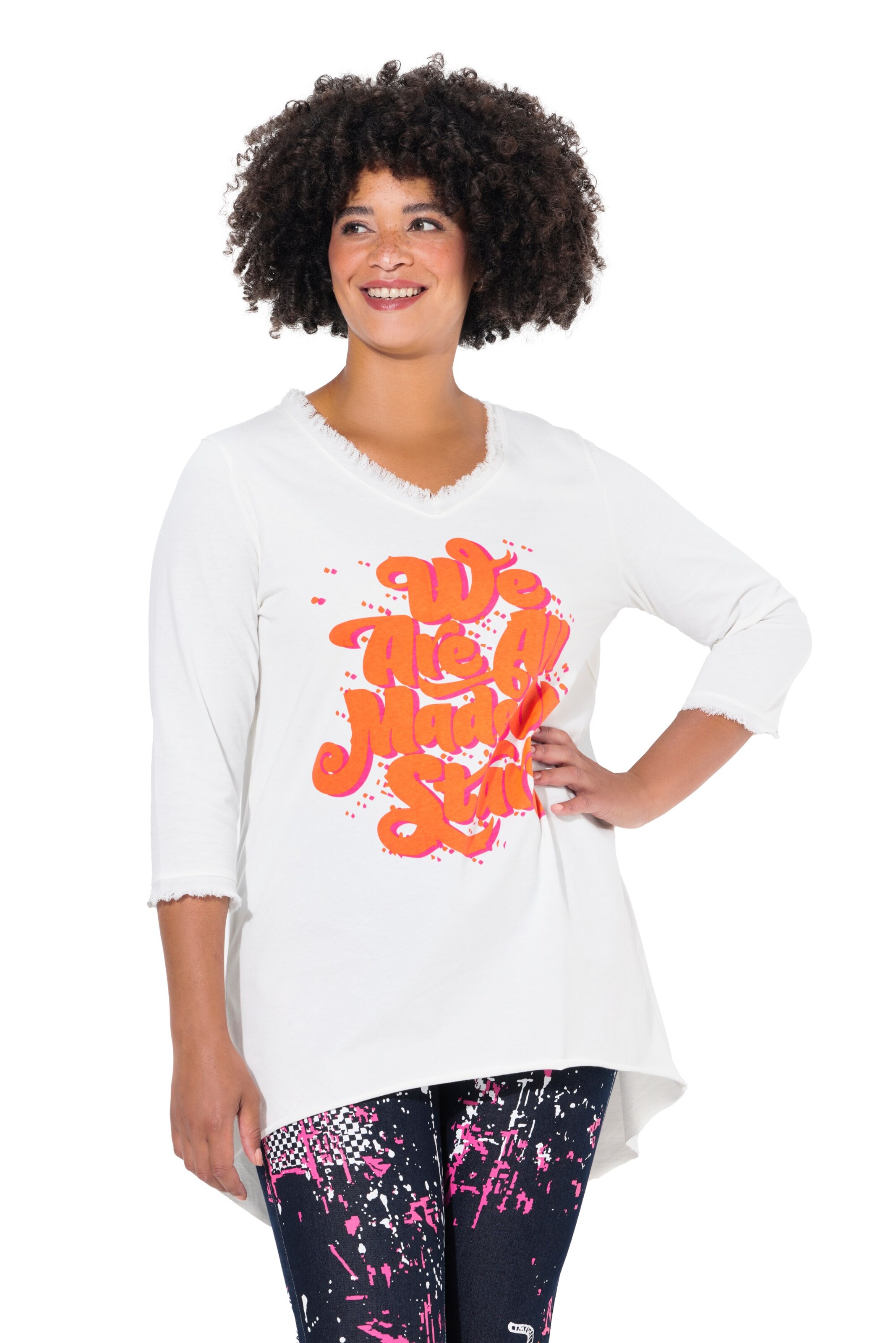 Angel of Style Shirt in Wit: voorkant