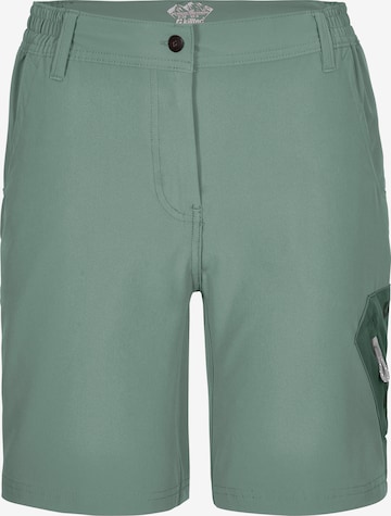 KILLTEC Regular Outdoorbroek in Groen: voorkant