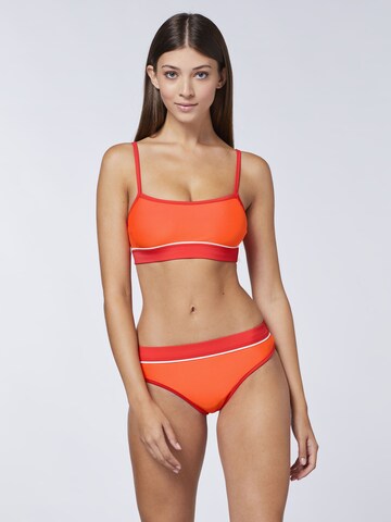 CHIEMSEE Bustier Bikini in Orange: Vorderseite