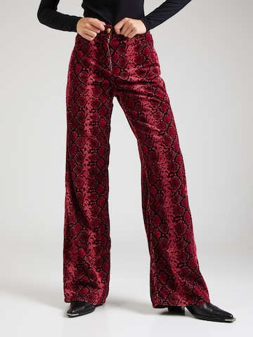 PINKO Regular Broek 'PINGU' in Rood: voorkant