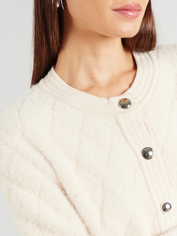 MORE & MORE Gebreid vest in Beige