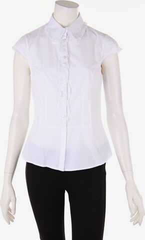 Anne Fontaine Ärmellose Bluse in M in White: front