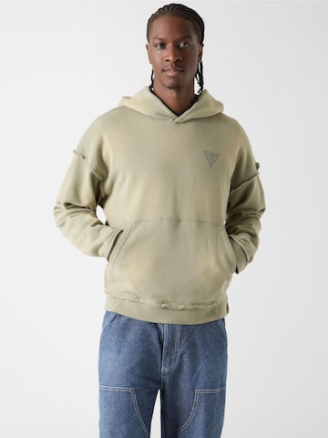 GUESS Sweatshirt in Green: front