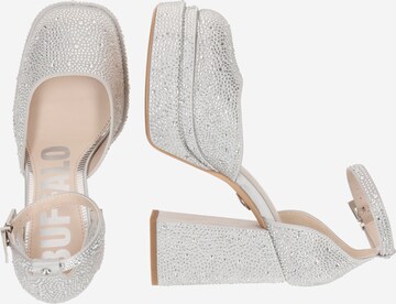 BUFFALO - Zapatos con plataforma 'MAY DORSAY' en plata