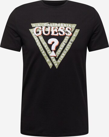 GUESS Shirt 'JASIN' in Black: front