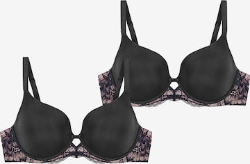 Invisible Soutien-gorge ' Amourette Charm ' TRIUMPH en noir : devant