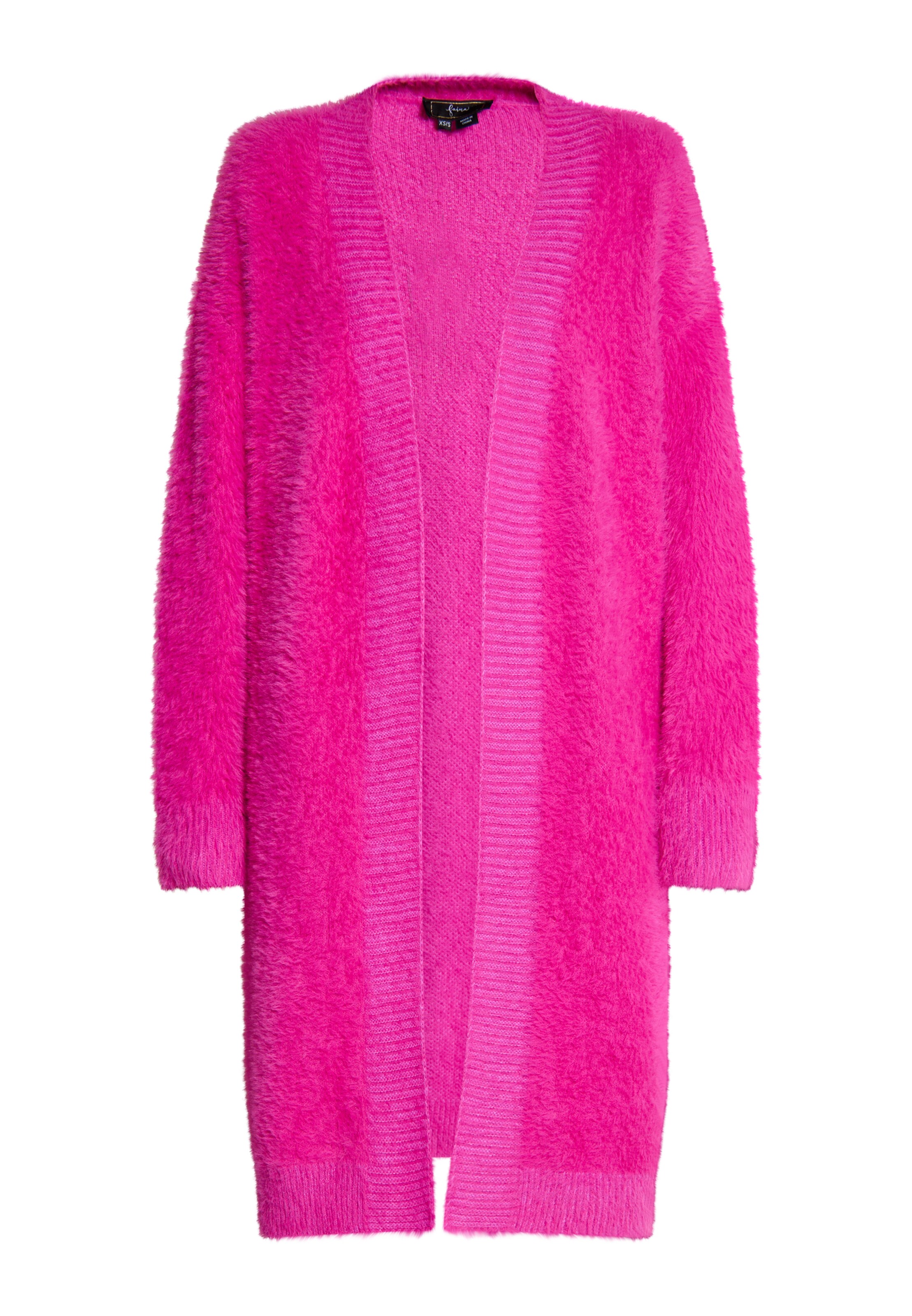 Giacchetta di faina in rosa: frontale