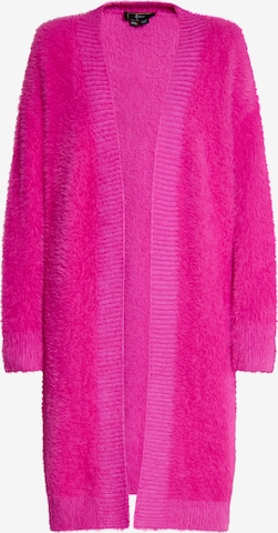 faina Knit Cardigan in Pink: front