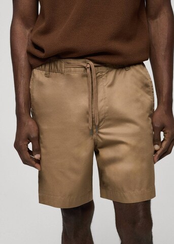 MANGO MAN Regular Shorts 'Rey' in Beige
