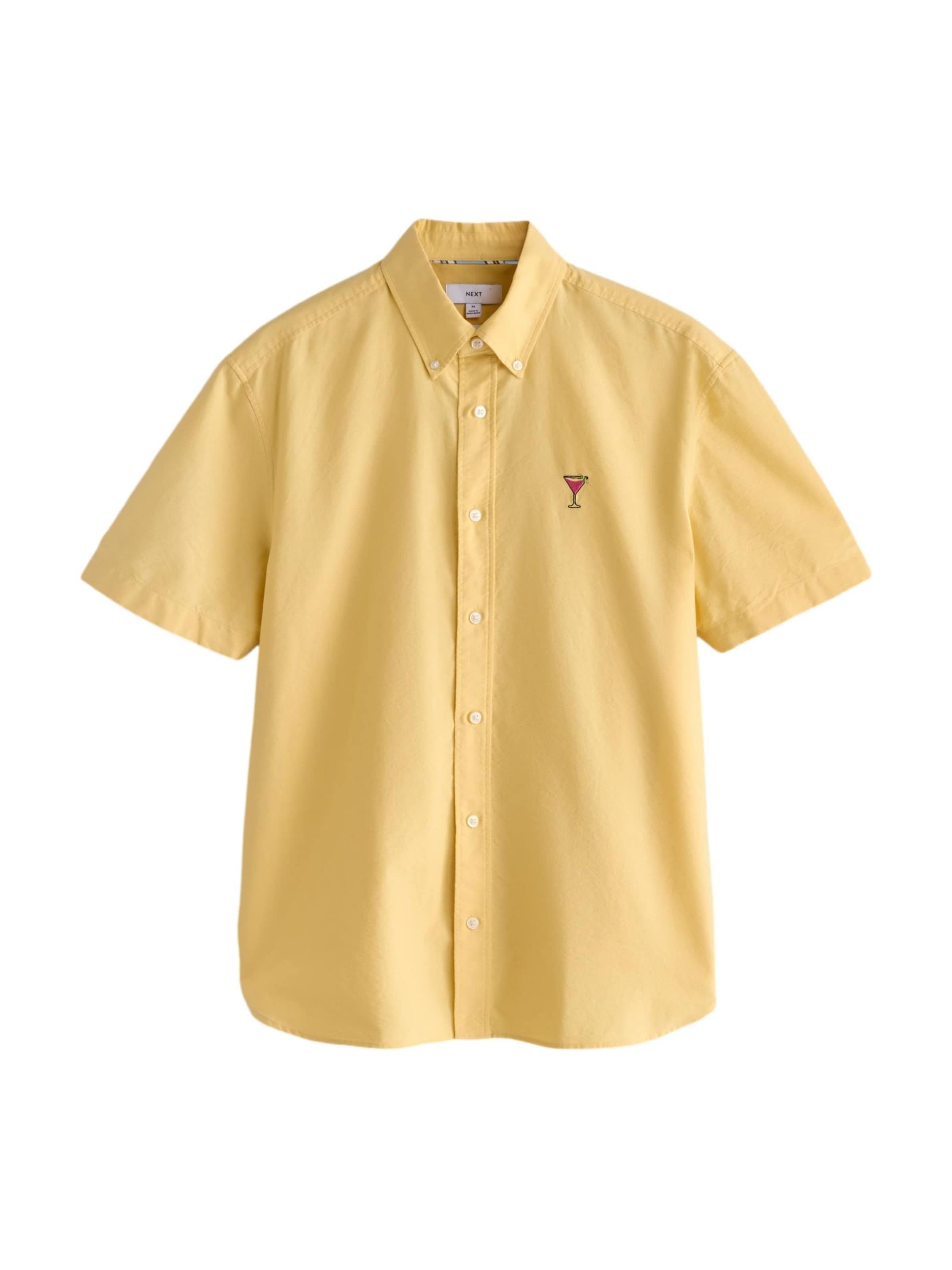 Chemise Next en jaune : devant