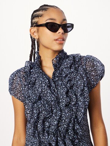 SAINT TROPEZ Blouse in Blauw