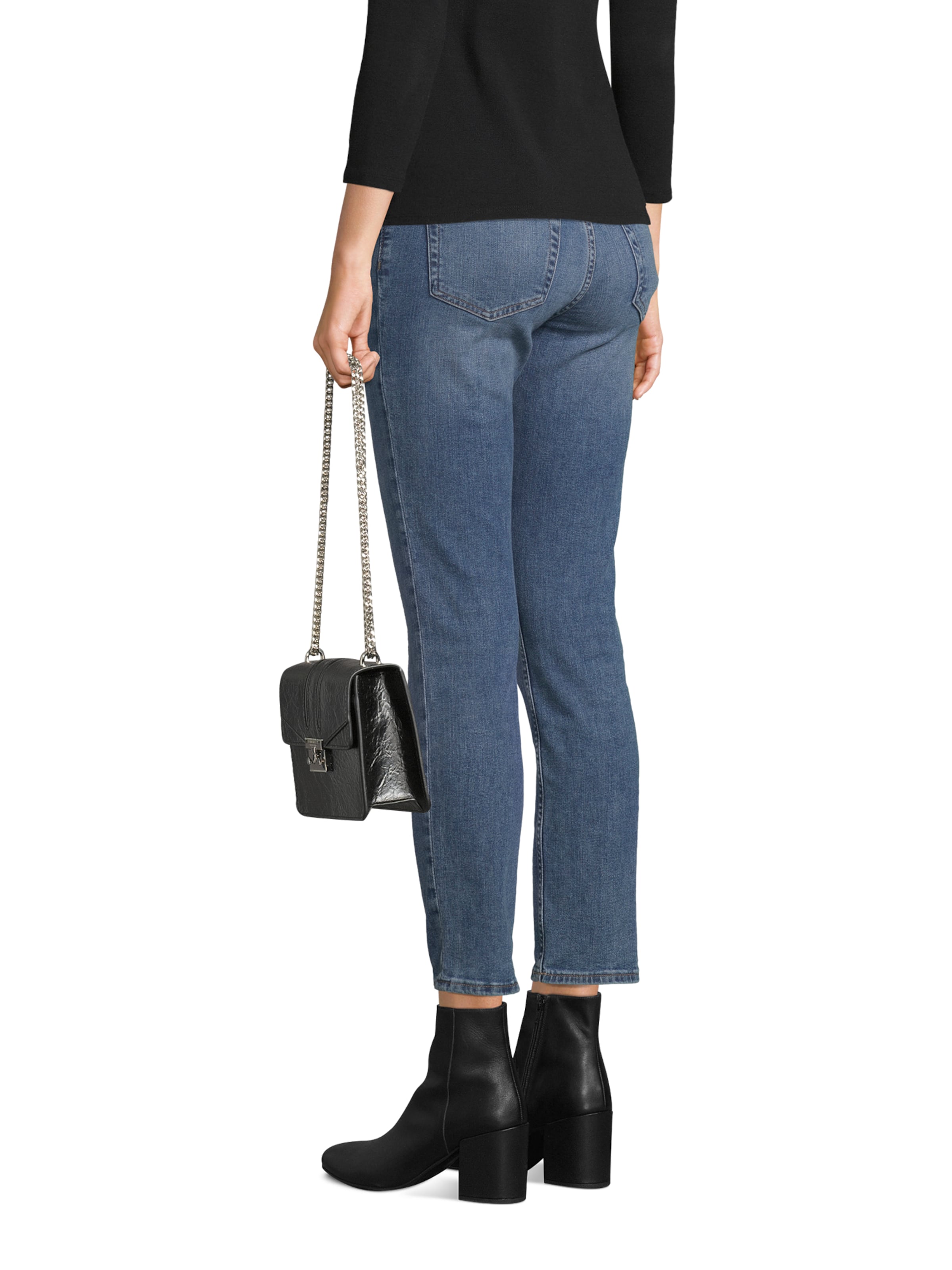 Seidenfelt Umhängetasche 'ROROS' in Schwarz