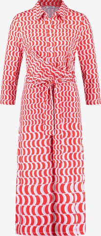 GERRY WEBER Shirt Dress in Red: front