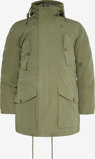 TUFFSKULL Parka d’hiver 'Leat' en olive, Vue avec produit