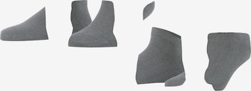 FALKE Füßlinge 'Happy 2-Pack' in Grau: Vorderseite