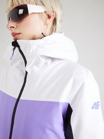 4F Athletic Jacket in Purple