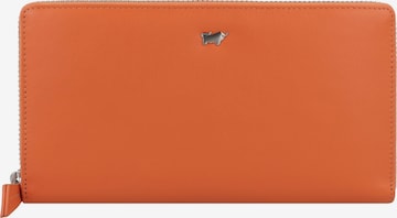 Braun Büffel Wallet 'Joy' in Orange: front