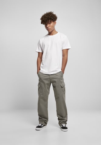 Urban Classics Regular Cargo Pants in Grey