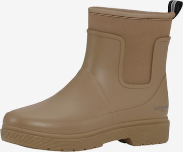 Bottes en caoutchouc 'RUBAIR11' ILSE JACOBSEN en marron : devant